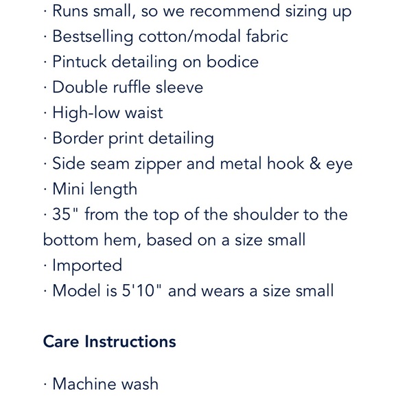 Vineyard Vines Blue and White Tiered Sundress - Picture 12 of 13